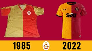 Galatasaray Football Kit History - 1985-2022