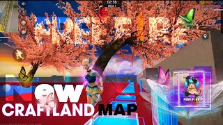 NEW CRAFTLAND MAP 🤩🥳|| CODE !!😷 || #freefire #freefirevideo #newmap #ff #craftlandmap #newvideo #top