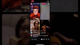 Diana \u0026 Wyezy try to make Barbz hook up with TrapMurda7 on live (hilaruous)