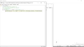 Doc String example in python