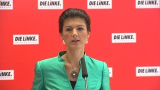 LINKE: Wagenknecht zur AfD-Prüfung durch den Verfassungsschutz