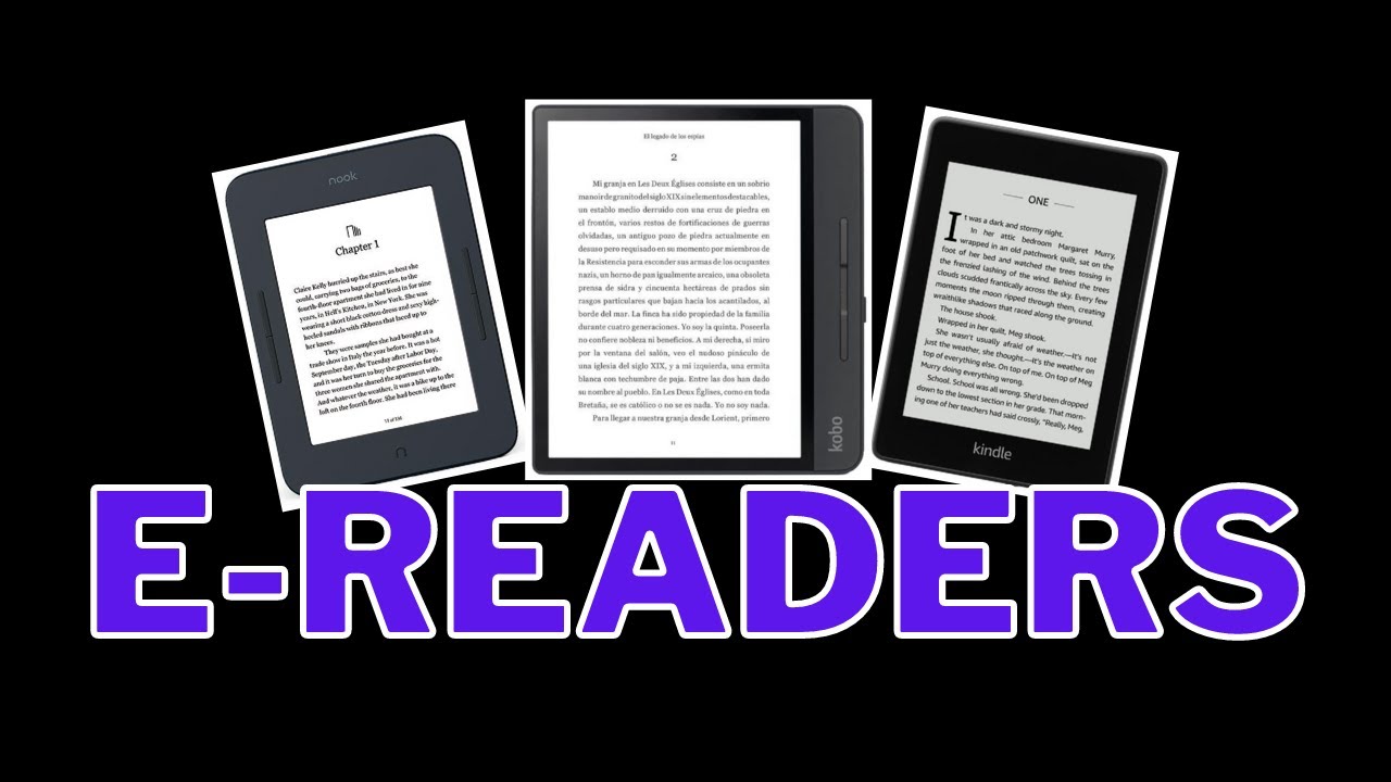 Why You Should Get An E Reader (Nook Vs Kindle Vs Kobo) - YouTube