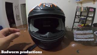 Installation of Visor - THH Helmet - TS-43 Light Smoke Shield