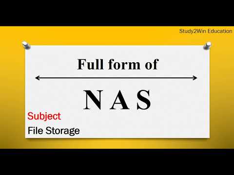 What is NAS full form?