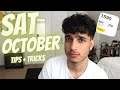 SAT OCTOBER TIPS AND TRICKS! ULTIMATE SAT TRICKS GUIDE!