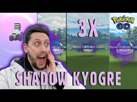 How to get *SHADOW KYOGRE* Hatching Varoom & Shiny Nymble in Pokémon GO!