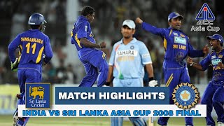 Asia Cup Final  India Vs Sri Lanka at Karachi Full Highlights 2008 | asia cup 2008
