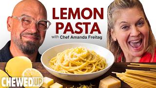 Lemon Spaghetti, Chocolate Truffles & Chef Amanda Freitag 🍋🍝