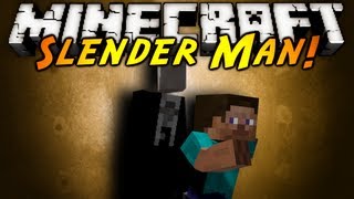 Minecraft Mod Showcase : SLENDER MAN! (Updated!)