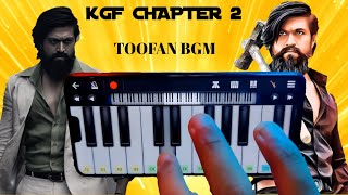 KGF Chapter 2 Toofan BGM on Walk Band \ Anuj Saha Entertainment