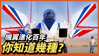 【機翼發展史】戰機百年發展，你知道幾種機翼？它們又有什麼優點呢？從機翼形狀看戰機演變！