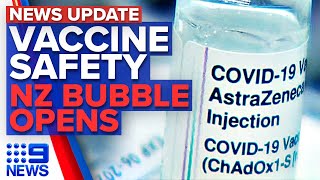 Coronavirus: AstraZeneca vaccine concerns, NZ travel date | 9 News Australia