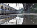 taiwan railway 2020.07.28 emu500 u0026 temu1000 taroko train at shan jia w reflections on the platform