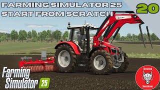 SOYBEANS and LAMMA  | FARMING SIMULATOR 25 | START FROM SCRATCH | Episode 20