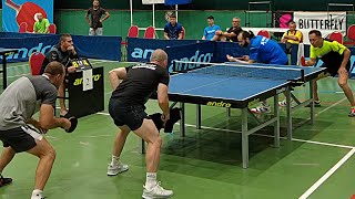 Table Tennis Albena 2021 | Nenkov/Pavlov vs. Lavchiev/Saparbaev | Open Doubles 1/4 FINAL