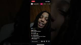 Lil Speedy on Instagram Live 😂