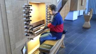 orgel in gereformeerde gemeente Aagtekerke