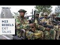 M23 rebels withdraw from planned peace talks with DRC