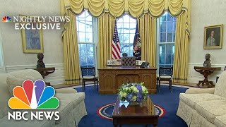 Inside President Biden’s Revamped Oval Office | NBC Nightly News