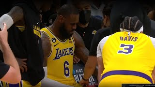 LEBRON \u0026 AD PISS OFF LAKERS TEAM WITH BALL HOGGING! ONLY TWO TOUCH THE BALL!