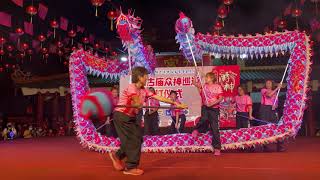 柔佛古庙2020 行宫亮灯仪式 - 海南会馆婦女组舞龙队 Dragon Dance