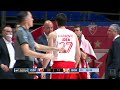 marković sinks an off the glass 3 pointer to beat the buzzer crvena zvezda mts borac 19.12.2021