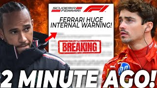 BAD NEWS For Ferrari \u0026 Aston Martin JUST GOT CONFIRMED! Hamilton's SF25 HUGE FLOOR UPDATE GOT LEAKED