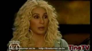 Tina Turner, Cher, and Oprah on ET (2nd night)