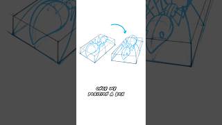 EASY Perspective Drawing Trick 🤯