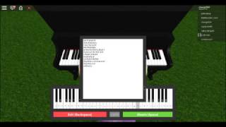 Havana Roblox Piano - roblox piano sing me to sleep sheet in descriptin