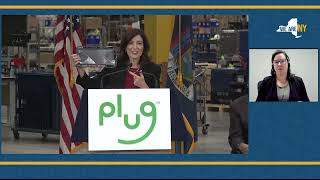 Governor Hochul Announces the Completion of Plug Power’s Manufacturing Facility in Albany County