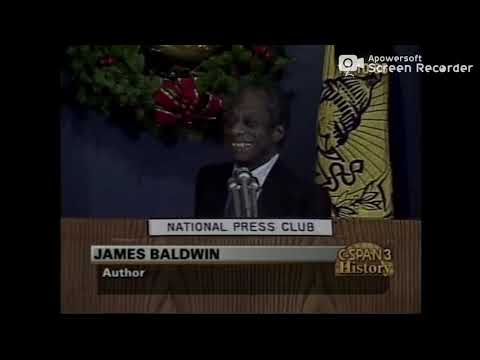 James Baldwin S National Press Club Speech 1986 Youtube