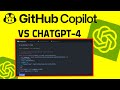 Github Copilot vs ChatGPT-  Which one you should use?