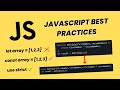 10 JavaScript Best Practices That Every Developer Should Know!