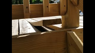 How to Fix a Curled up / Warped Deck Plank. Jimmy B's Quick Tips Volume 11