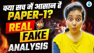 UGC NET Paper 1 EASY? Real Exam Analysis by Aditi Mam