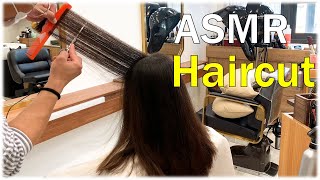 [Hair cut asmr] hair. asmr. Relaxing ASMR. ASMR hair play.