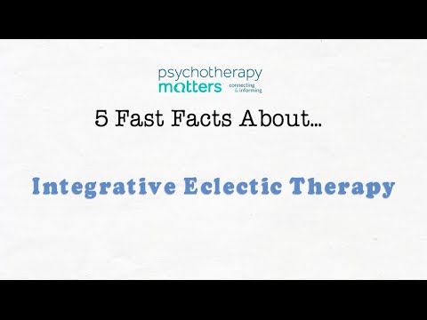 What is eclectic therapy?