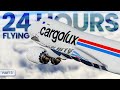 Flying Airplanes for 24+ HOURS in X-Plane 12 | PART 3 | FINAL FLIGHT in Boeing 747-8F