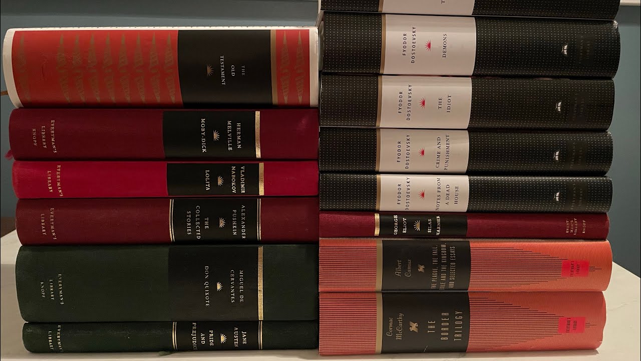 My Everyman S Library Collection Youtube