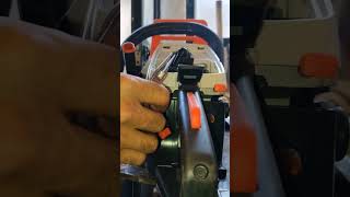 DIY- Chainsaw don't shut off/ Switch Btn