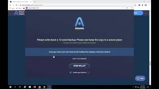 Oferta limitada oficial de Atomic Wallet!  (19)