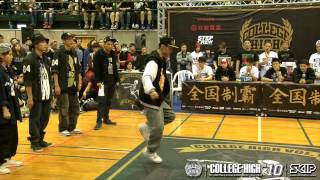 HIP HOP Best 8-1 台北科大 VS 輔仁大學 | 20141206 College High Vol.10 最終戰