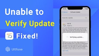 How to Fix iOS 15/16 Stuck on Verifying Update (3 Methods)