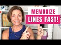 HOW TO MEMORIZE LINES FOR ACTOR SELF TAPES AND VIRTUAL AUDITIONS