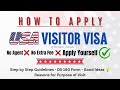 How to Apply US Visa | How to fill DS160 Form in B1/B2 US Visa Application Yourself | Without Agent