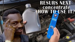 HOW TO USE RESURS?!