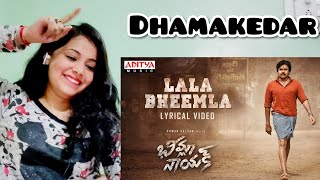 #BheemlaNayak-#LalaBheemla Lyrical Video | Pawan Kalyan || Trivikram | Reaction | Nakhrewali Mona