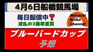 【競馬予想】ブルーバードカップ・準重賞2021年4月6日 船橋競馬場