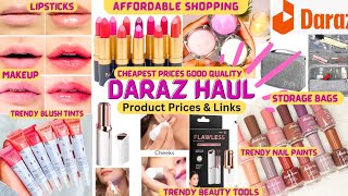 Daraz Shopping Haul 2024🛒✨Viral Products From Daraz| Affordable & Trendy Makeup Products Review✅💯